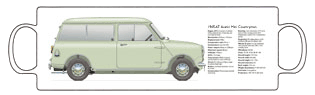 Austin Mini Countryman (all metal) 1965-67 Mug 2